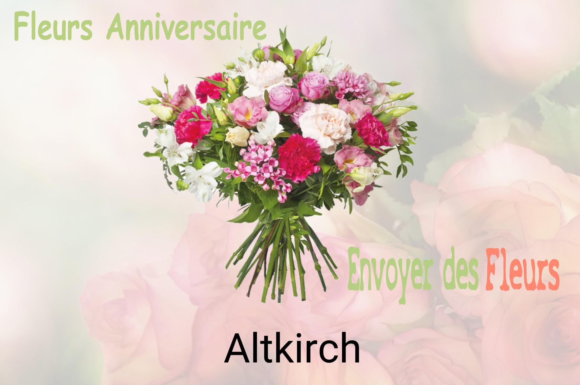 Bouquet de fleurs d’anniversaire livré à Altkirch